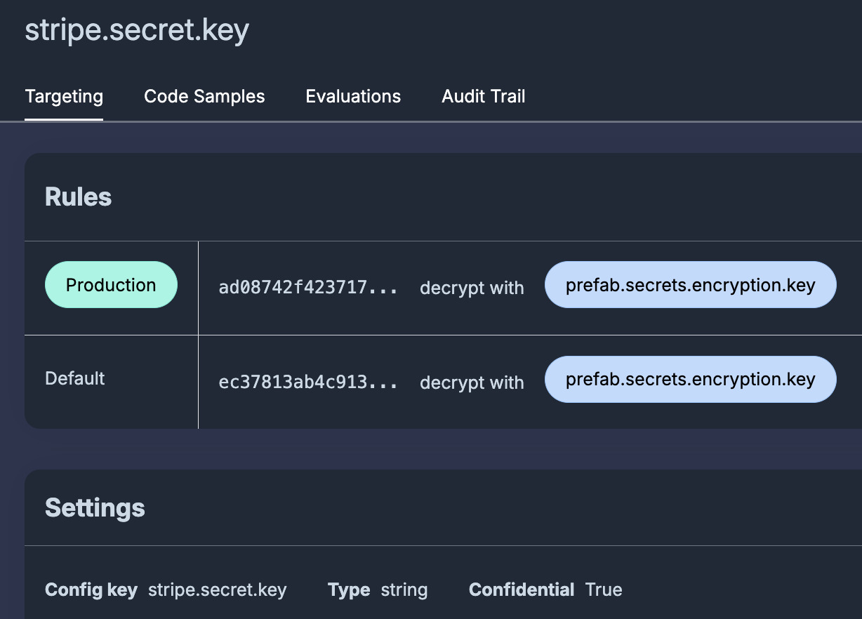 Prefab Secret Management